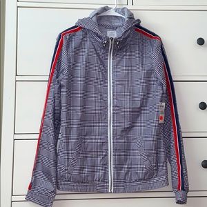NWT Plaid Zumiez Windbreaker